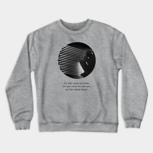 Window - Black Font Crewneck Sweatshirt